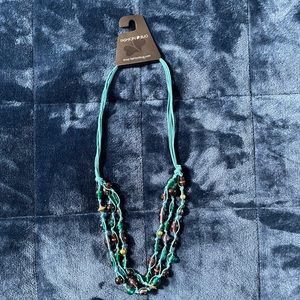 Turquoise Beaded Necklace 300